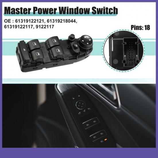 Front Left Driver Side Master Power Window Switch ONE  for BMW X6 08-14