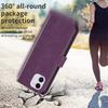 PU Leather Cover for iPhone 11 Bump Proof Imprinted Pattern Wallet Stand Phone Flip Case
