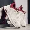 Mode Herren Lederschuhe Dicke Sohle Freizeitschuhe Outdoor Rutschfest Sport Wanderschuhe Trendige Herren Sneaker