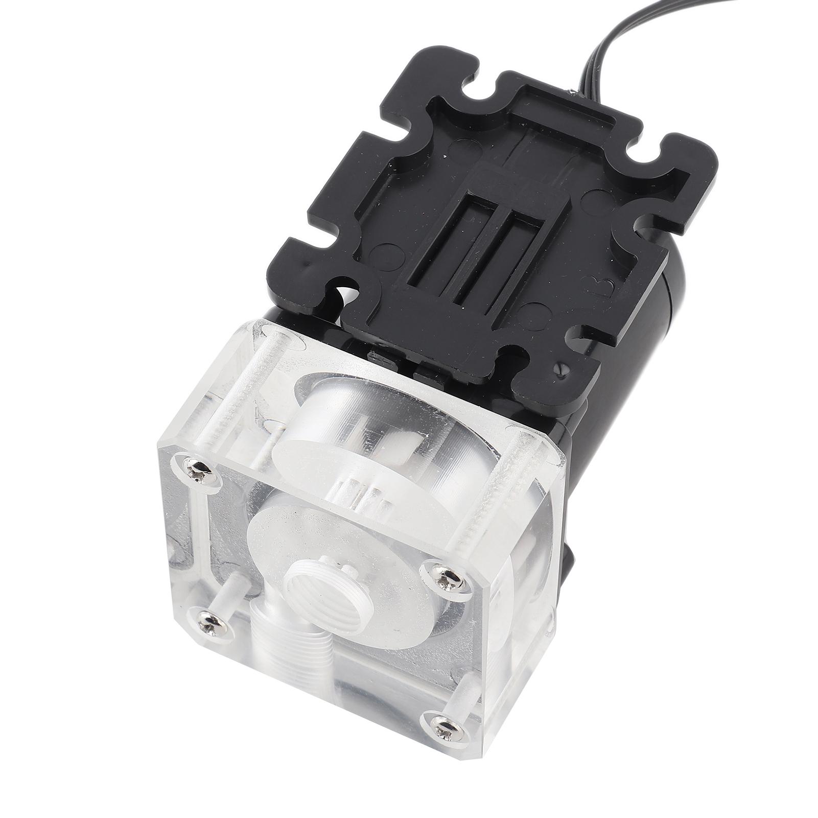 

Бесшумный насос для охлаждения процессора с водяным охлаждением компьютера с резьбой G14 для ПК 500LH чёрный