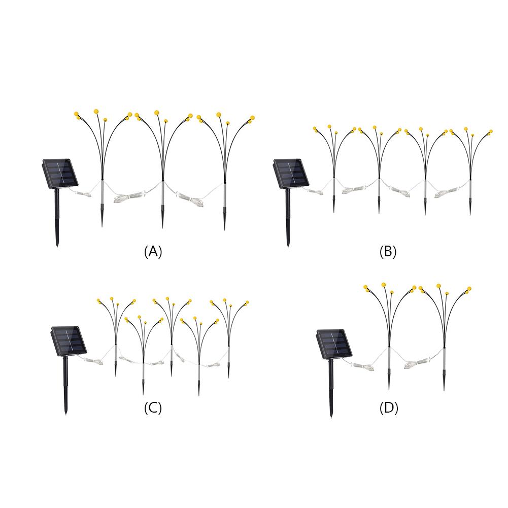 70cm Solar Firefly Light IP65 Waterproof Lawn Fireworks Light Lighting Ornaments Christmas Decoration for Backyard Path Walkway