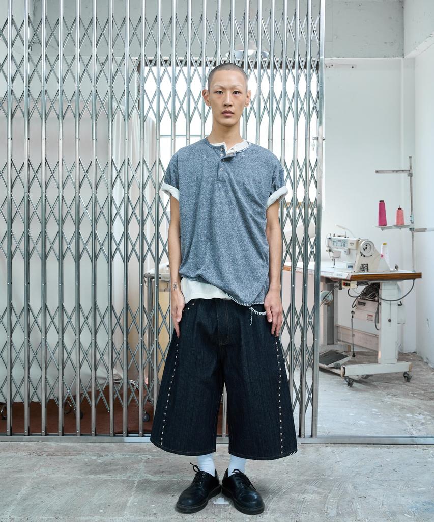 NOSCOULEURS Ul Denim Shorts 08 Indigo