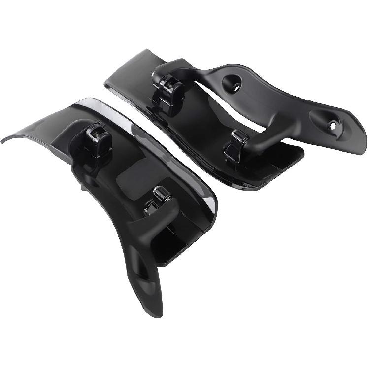 ABS Black Side Wing Adjustable Windshield Air Deflector for Harley Road Glide FLTRX 2015-2023