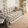 Reversible Chenille Sofa Towel Sofa Cover Anti-cat Scratch All-season Chenille Living Room Sofa Cover Blanket All-inclusive