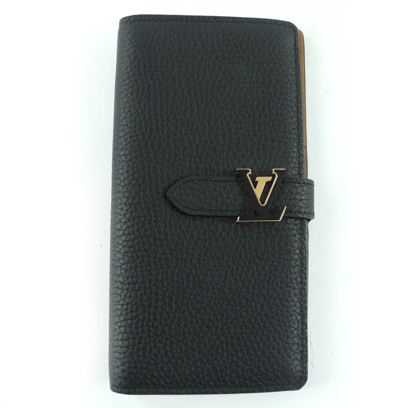 

Excellent LOUIS VUITTON LVVertical Wallet Capucines Taurillon Clemence M81330 Used