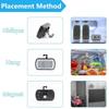 Digital Freezer Room Thermometer Large Lcd Waterproof Magnetic Back Hook Temperature Monitor For Kitchen Home Restaurant