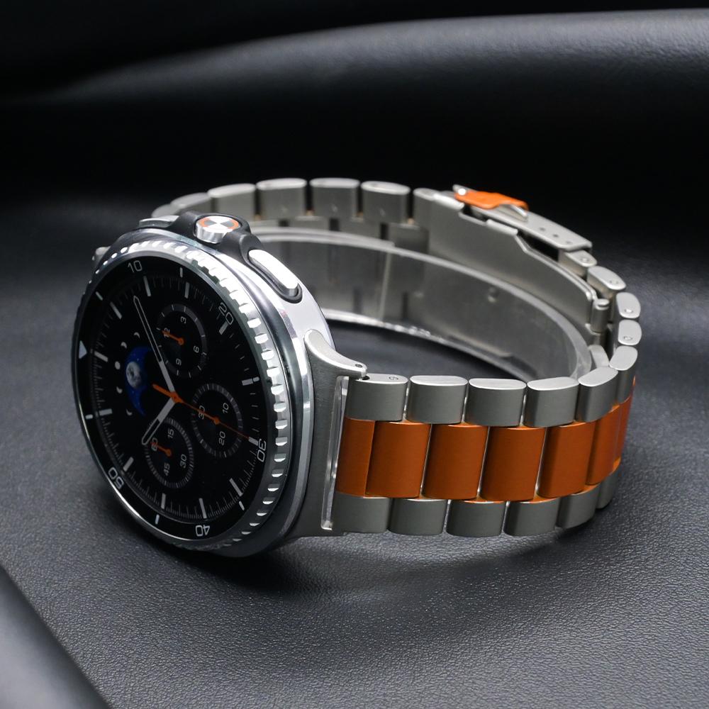 Metal Watchband for Samsung Galaxy Watch 8/8Classic 46mm 40mm 44mm No Gaps Titanium Strap For GALAXY WATCH ULTRA 2025 47MM Band