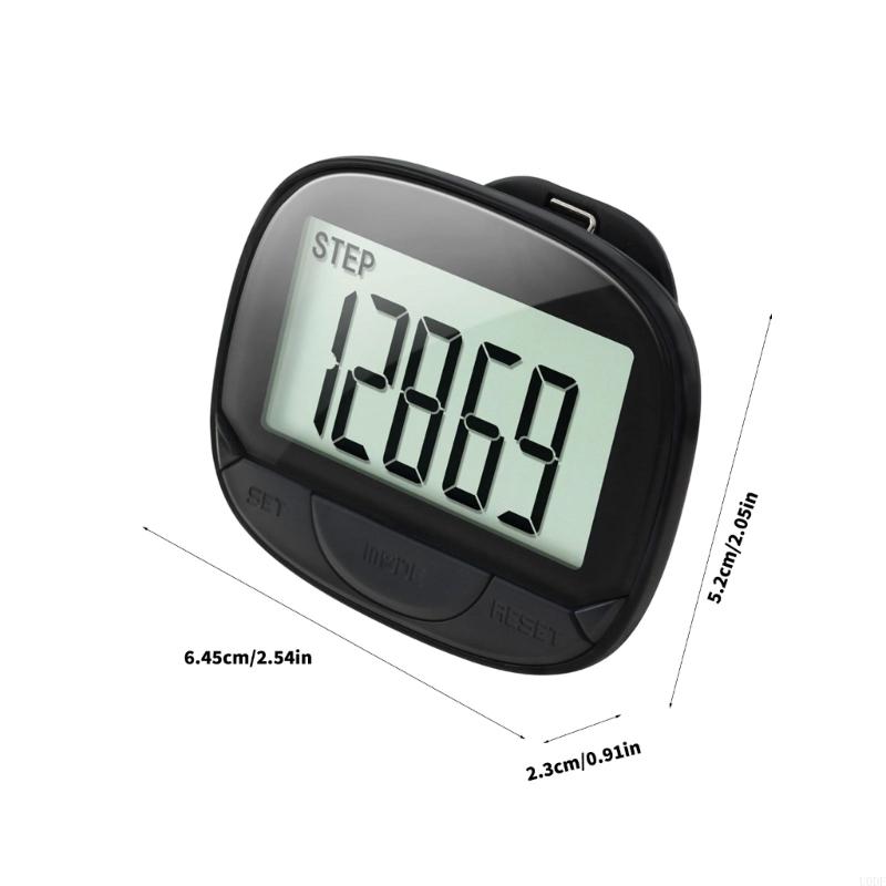 High Precisions Step Counter Pedometer ABS Fitness Trackers for Outdoor Activity