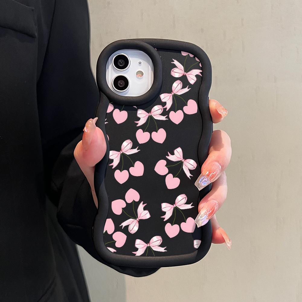 Big Wave Edge Miękki silikonowy materiał Macaron Etui na telefon Odporne na wstrząsy Ochronne gumowe etui na iPhone'a Samsunga Huawei Honor Xiaomi Redmi OnePlus Moto