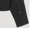  Shs Miss  Cotton Basic Crop Shirt Swwsto32060 Bk