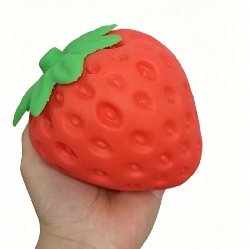 Strawberry Squishy Toy Large Slow Rising Stress Relief Simulation Fruit Fidget Soft Squeeze Decompression Office Gift Adult