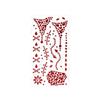 Rhinestone Face Eye Jewels Sticker 3D Face Gem Sticker Crystal Tattoo Sticker  Halloween Party