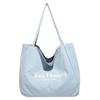 CANVAS Soft Thread Zipper Top-Handle Bags 2025 Fashion Versatile Youth Women's Handbags Large Capacity Patchwork Women's Bags
