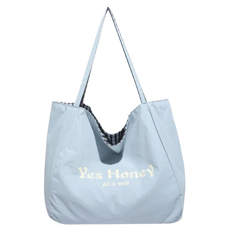 CANVAS Soft Thread Zipper Top-Handle Bags 2025 Fashion Versatile Youth Women's Handbags Large Capacity Patchwork Women's Bags