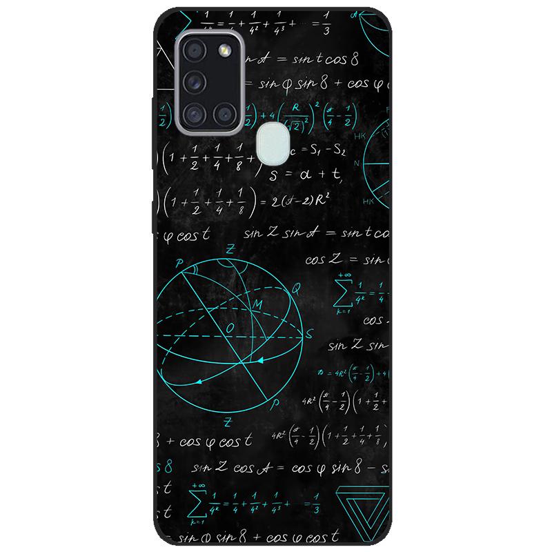 For Samsung A21s SM-A217F/DSN Back Cover tpu Soft Silicone Phone Case For Samsung Galaxy A21s Case Mobile Phone black coque new
