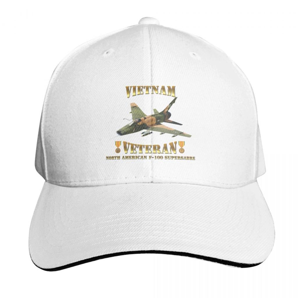 F Super Sabre Vietnam Veteran Baseball Cap Trucker Hat Ball Cap Mountaineering Fun Hats Womens Golf Clothing Unisexs