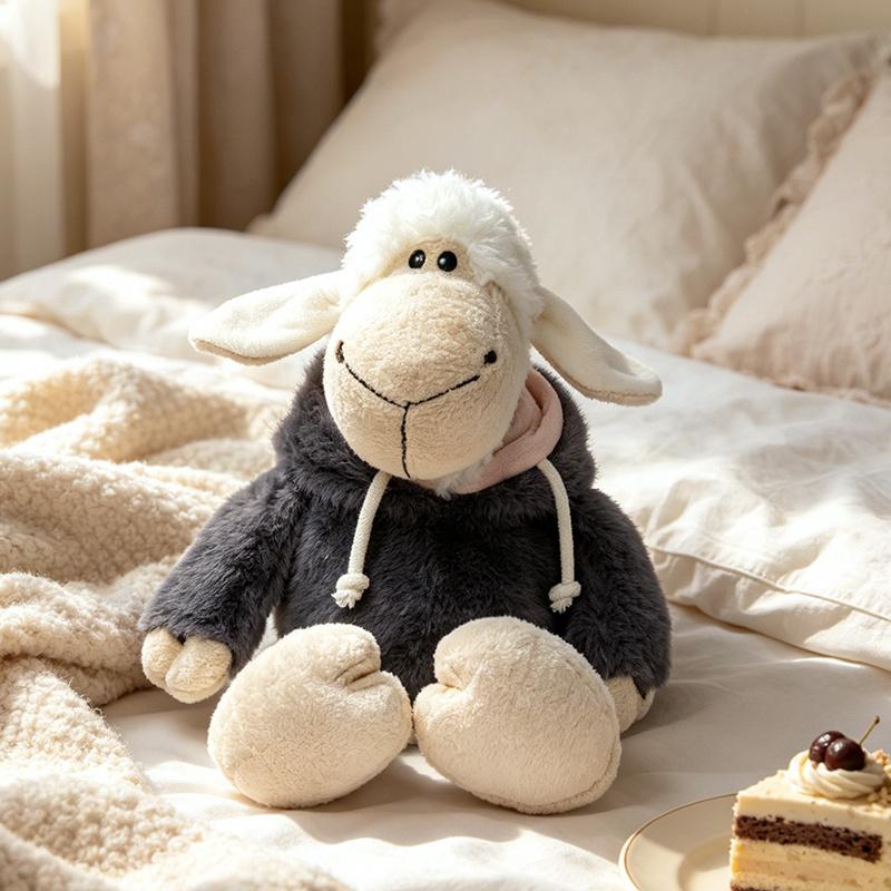 A Stuffed Sheep In Clothing High Quality Plush Toy Lamb Plushies Dolls Perfect Gifts For Kids Birthday Halloween Decor Christmas