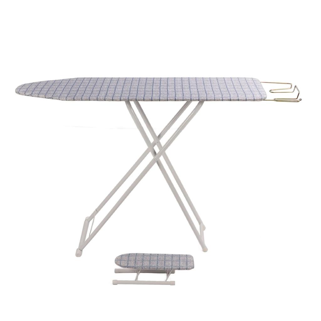 Large ironing board with stand, convenient sweater ironing board, mini iron for meetings, tabletop, foldable, space-saving