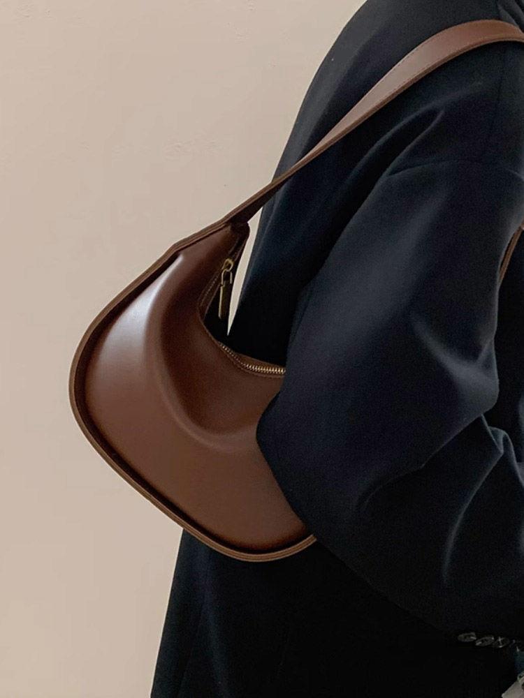 Retro-Satteltasche Damen 2025 neue Mode und vielseitige Koreanische Unterarmtasche Nischen-Vielseitige Pendler-Umhängetasche