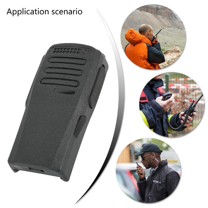 Replacement Shell Cover Featuring Integrated Speaker for XIR P3688 DP1400 DEP450 CP200D Enhances Communication Devices