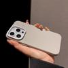Luxury Matte Soft Leather Candy Phone Case For iPhone 15 14 Plus 13 12 11 Pro Max Lens Protection Shockproof Silicone Cover