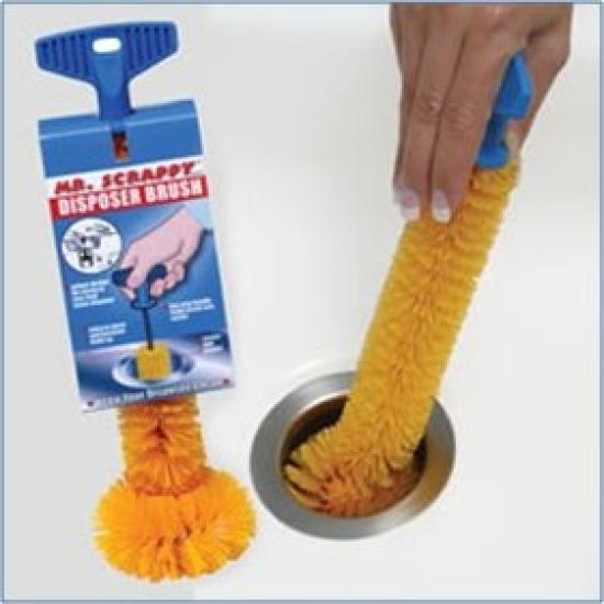 Disposer cleaning brush