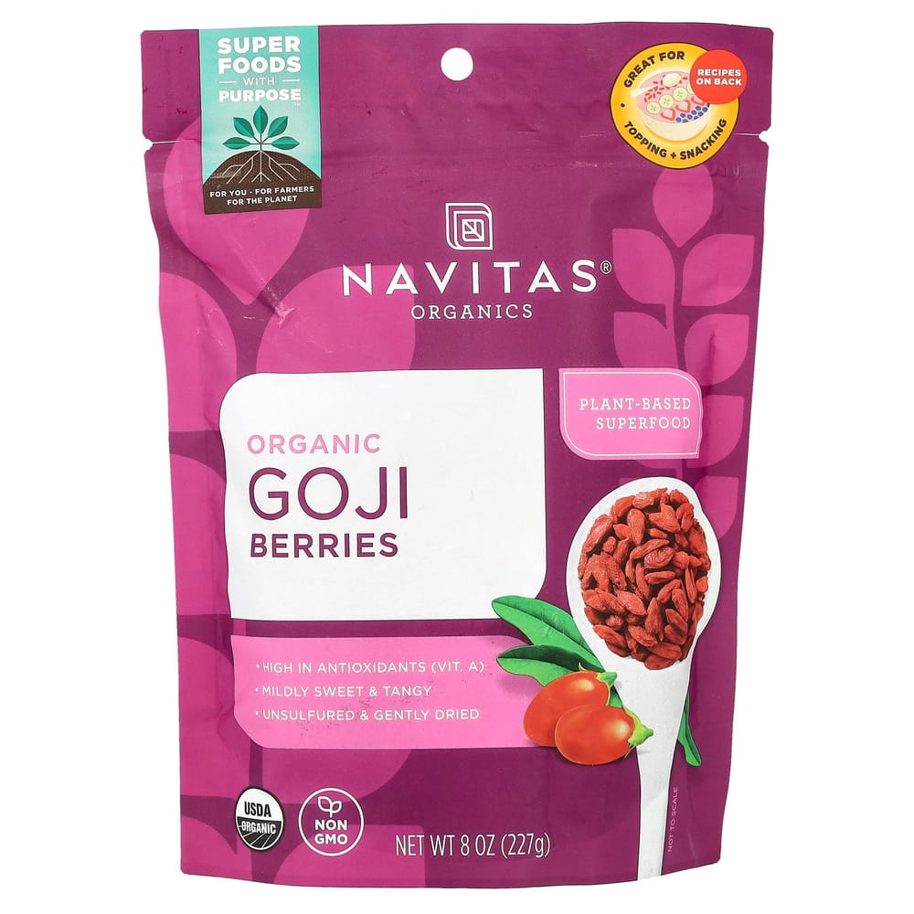 Navitas Organics Goji Berries 227g (8oz) 227g - 1 ea
