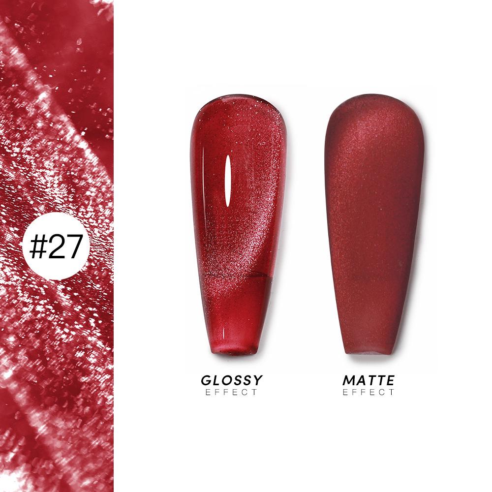 2024 Trendy 36-Color Cat Eye Nail Gel Set - Sparkly UV Gel for Salon Use