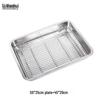 XWH Thickened Stainless Steel Oil Separation Tray with Mesh