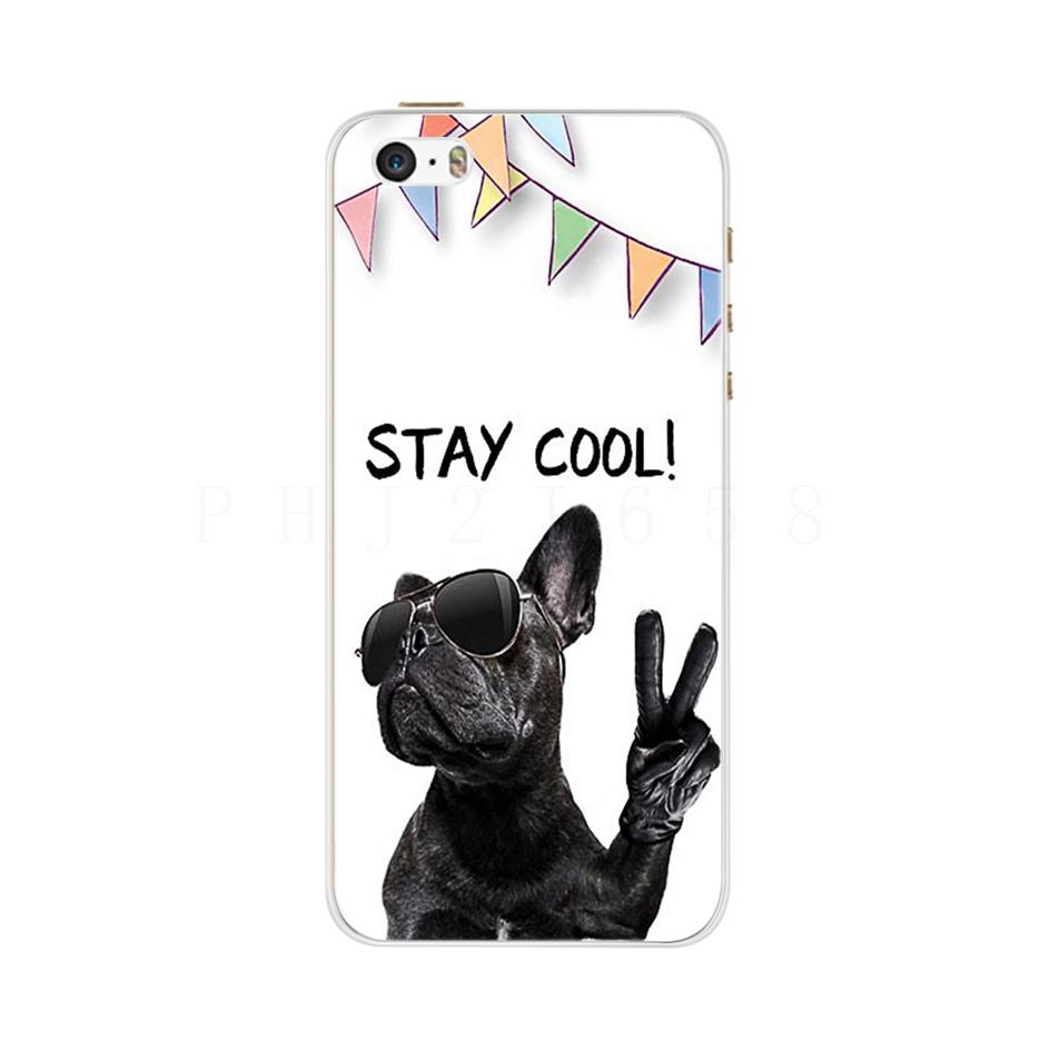 Case For iPhone 5 5S SE Case Silicone Soft TPU Cute Cartoon Pattern Protector Shell For iPhone 6 6S 5 iPhone6S Case Cover Fundas