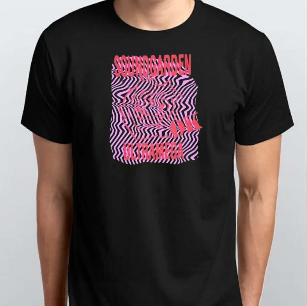 Soundgarden Ultramega Graphic T-SHIRT Black XL