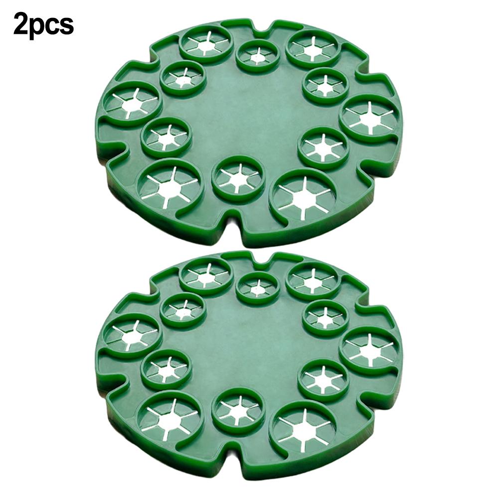 

Подставка для растений с 12 отверстиями, 2/5 шт., соединители для бамбуковых тростей 2pcs