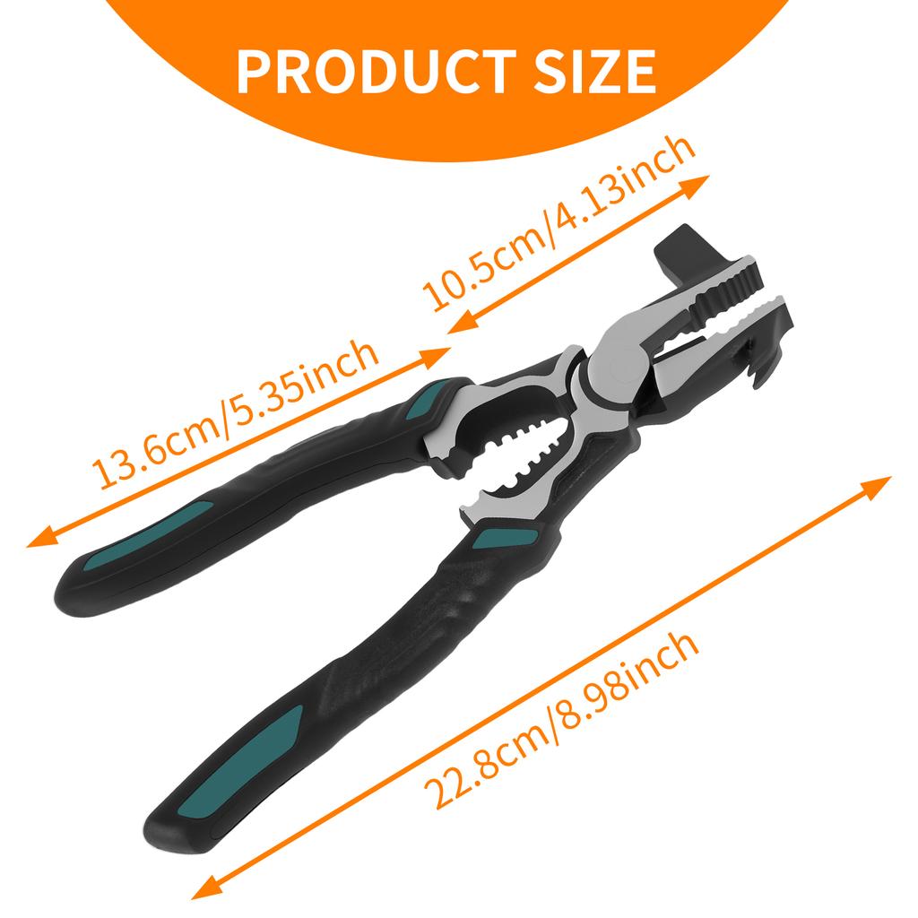 Multi functional wire breaking pliers Ergonomic handle anti slip practical Efficient Cutting for Aluminum
