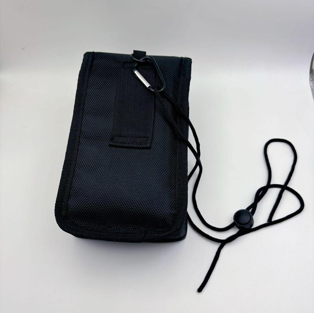 Bolsa de Cintura Masculina para Celular de 6,3" com Tampa Flip - Bolsa de Cinto Casual para Meia-Idade e Idosos