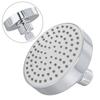 Adjustable Rainfall Shower Head 4 Inch Thickened High Pressure With Rubber Jets Shower Head Sprayer Bathroom Fixture Faucet