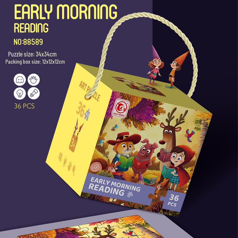 New Halloween and Christmas Children's Puzzle Educational Toys - Perfect for Baby Gifts, Birthday Presents, and Kindergarten Souvenirs.