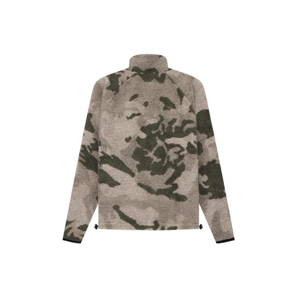 Fear of God Essentials SS22 Polar Fleece Full Zip Jacket Camo Men's FOG-SS22-057