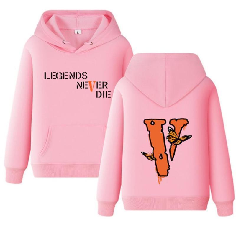 Kapuzenpullover Sweatshirts Unisex Mode Buchstaben Herren Damen Locker Langarm Schmetterling Hoodie