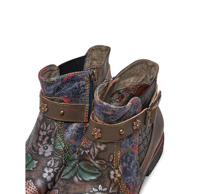 Laura Vita Cocralieo 44 Brown Ankle Boots