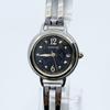 Used CITIZEN wicca solar radio clock diamond ladies black dial watch