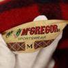 McGregor Full zip Check Pattern Jacket M Red x black Men's Used