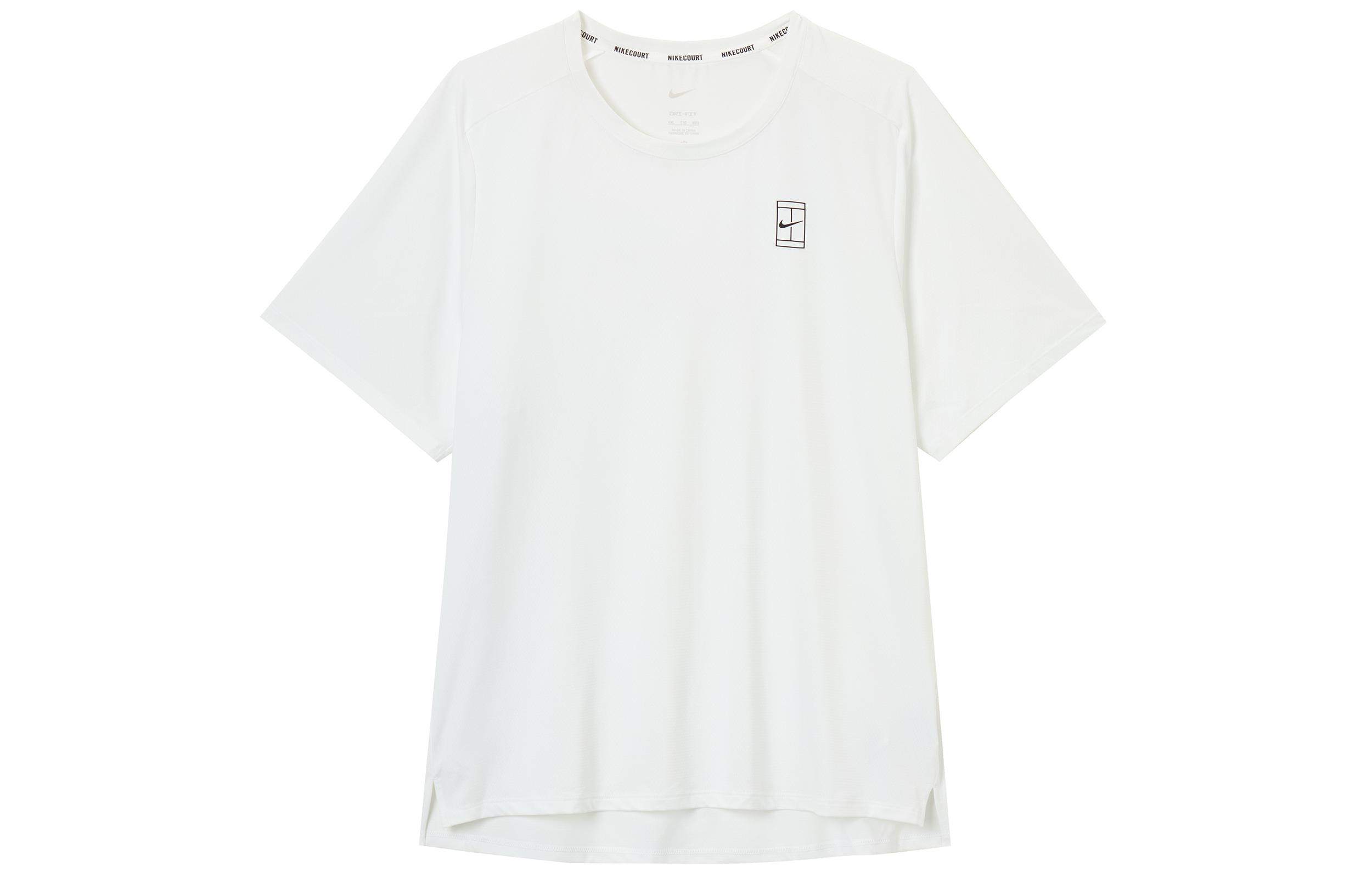 Nike T Shirts Men s White Crew Neck FZ6911-100 S