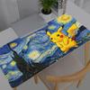 Kawaii Mouse Pad Anime Pokemon Pikachu Cute Girl Gabinete Gamer Computer Desk Mat Keyboard Gaming Accessories Mousepad
