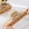 1/3Pcs Cartoon Cat Decor Headbands Coral Fleece Elastic Makeup Face Wash Hair Band Women Spa Headband