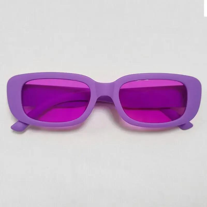 

Stylish Sunglasses Classical Vintage Square Eyeglasses Female Brand Retro Travel Compact Rectangle Sun Eyeglasses Women Eyewear Anti-Glare 1PC