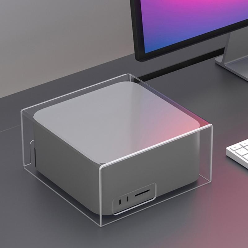 Acrylic Transparents Dustproof Shield for Studio/Mini Monitor With Easy Installation Smooth Surfaces