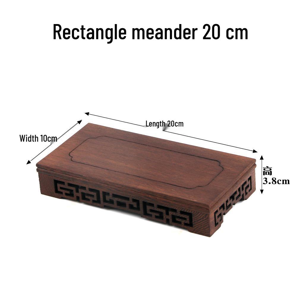 Solid Wood Tea Ceremony Stand for Teapot, Kettle, Vase, Bonsai, Buddha Ornament.