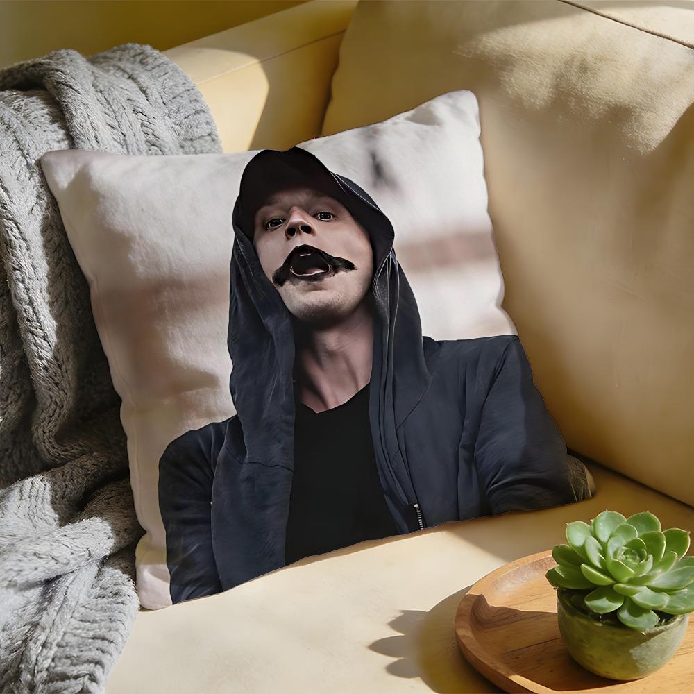 Cushion Cover Washed Linen Soft Breathable Decorative Case for Sofa Home Pillow Cover NF NNathan John FFeuerstein Rapper