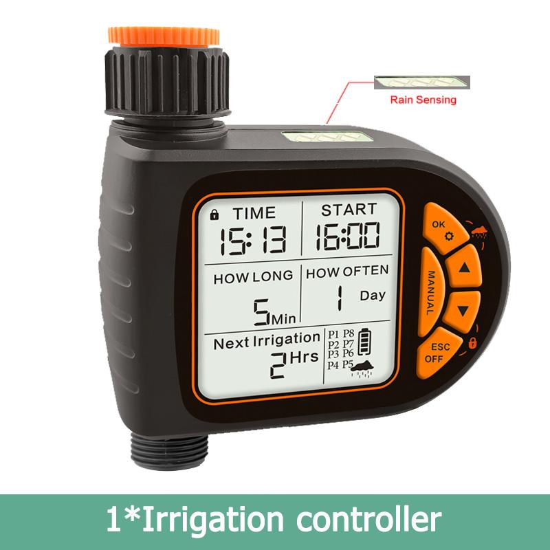 

Rain Seer LCD Дисплей Таймер Полива Водонепроницаемый IP65 Домашний Садовый Орошение Таймер Осадков Автоматический Контроллер Функция Автоблокировки