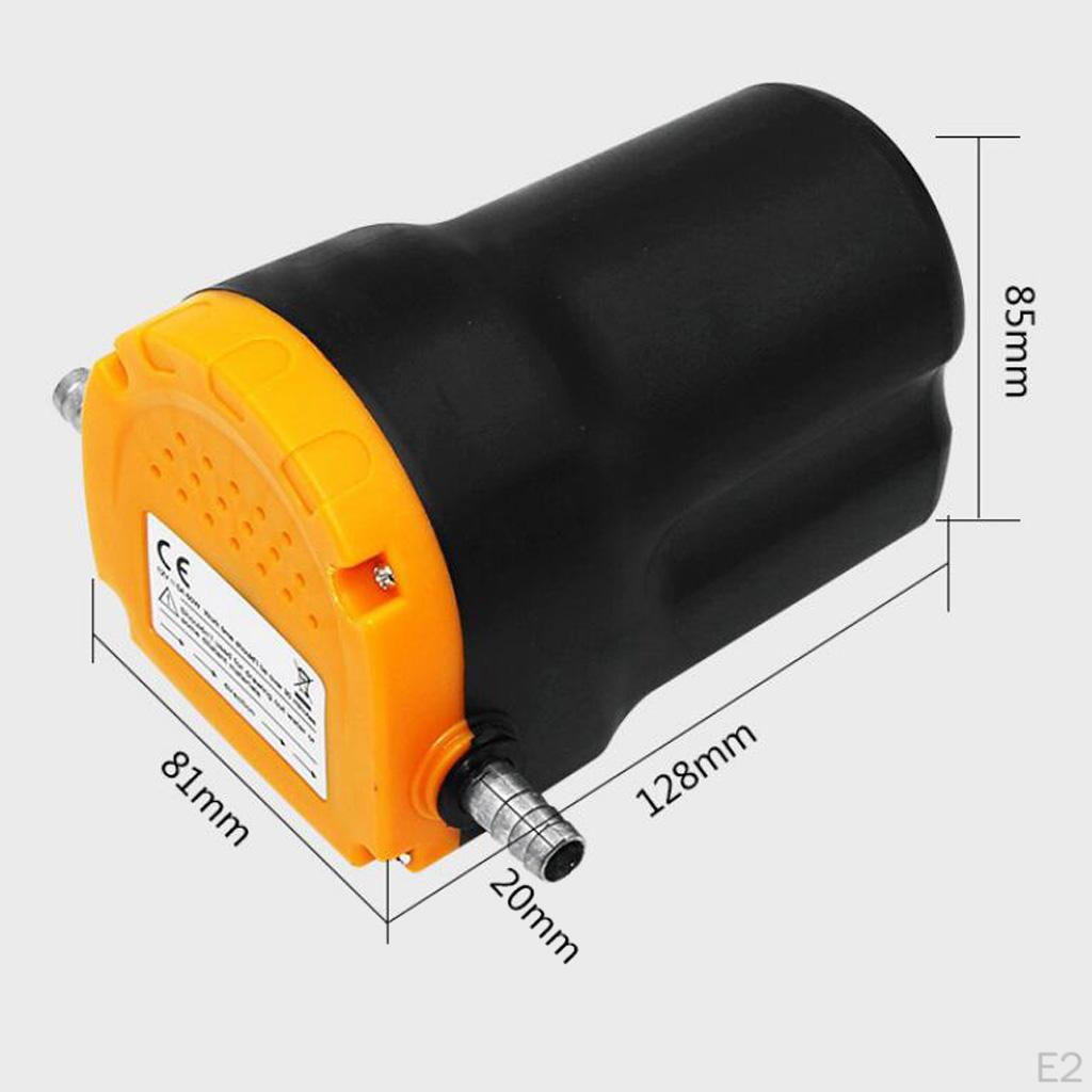 Transfer Pump Extractor Oil Fluid Electric Siphon Car Motorbike 12V